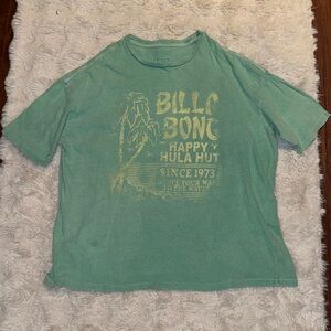Billabong Green Graphic Tee